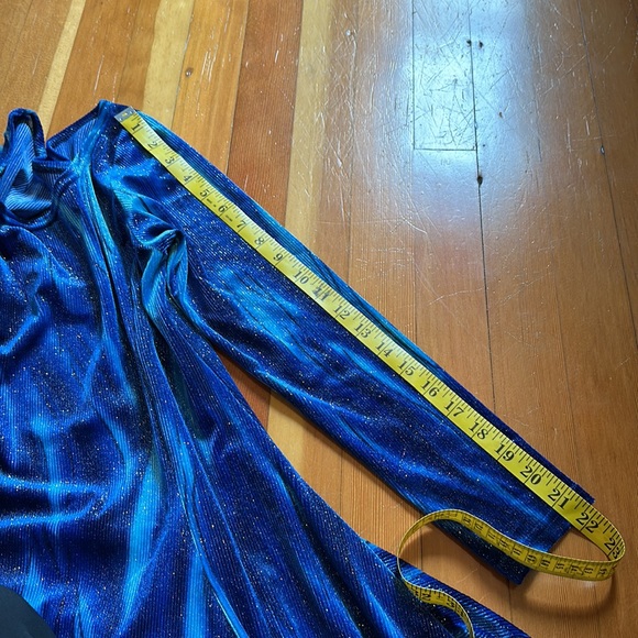 Figure Skating Dress Northern Lights Pattern Y2K - Picture 7 of 9